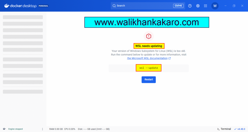 Install Docker on Windows 2