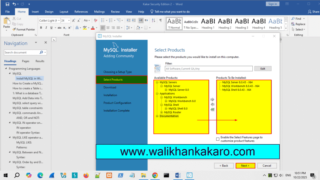 Install MySQL in Windows 3