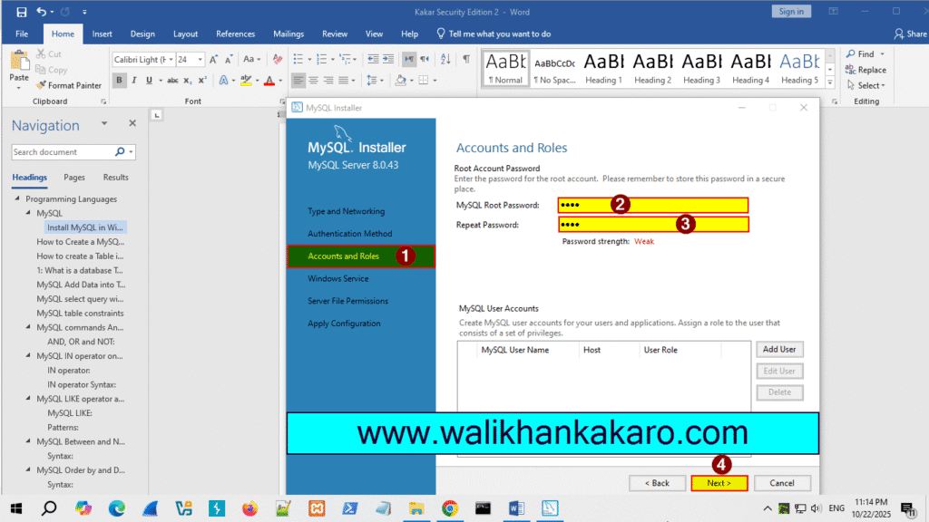 Install MySQL in Windows 6