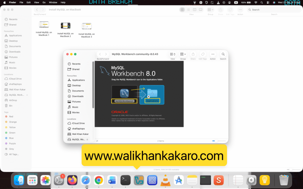 Install MySQL on MacBook 4