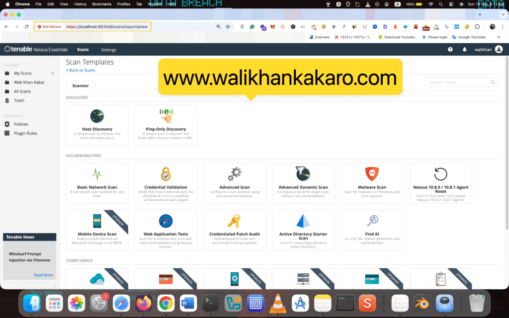 Nessus for Mac 8