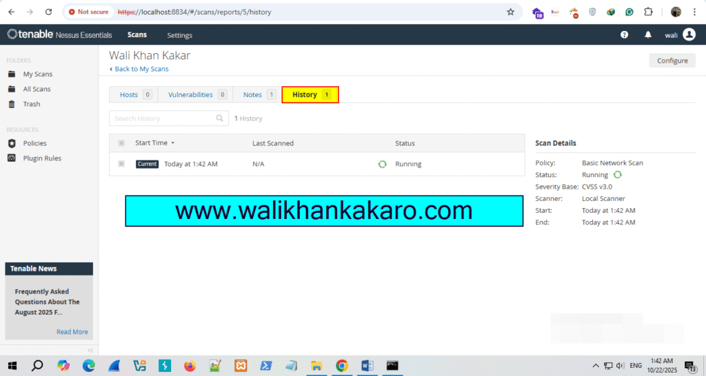 Nessus Vulnerability Assessment 6