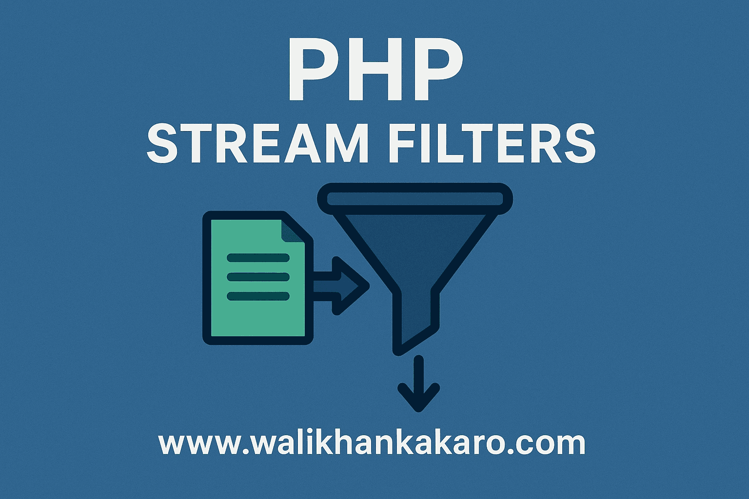 PHP stream filters