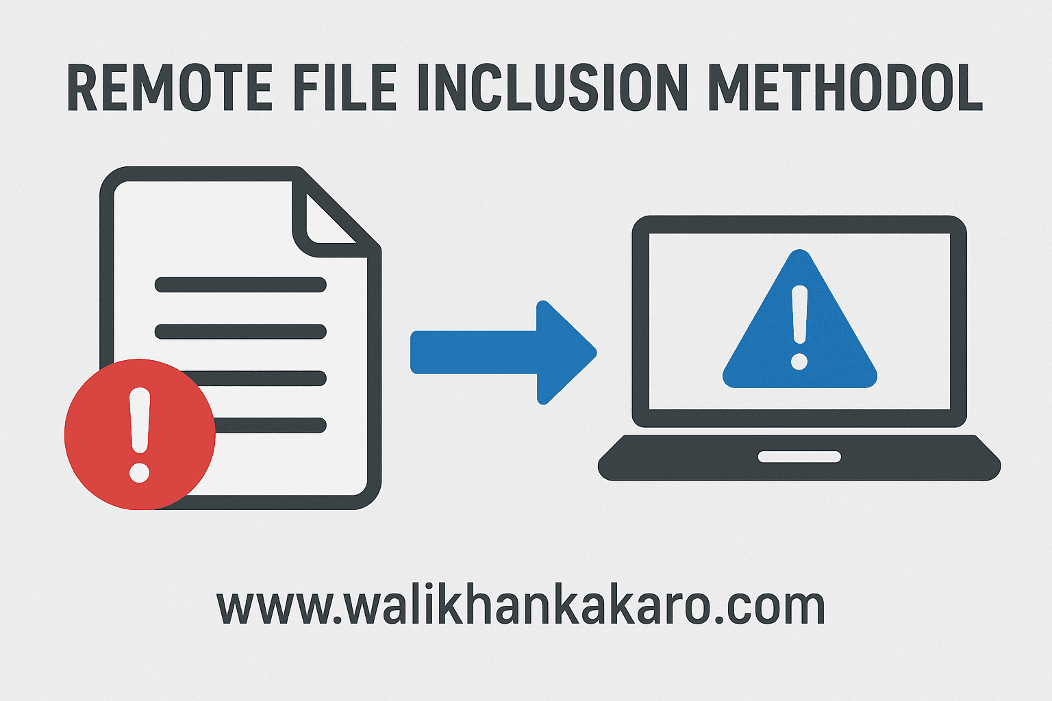 Remote file inclusion methodology example