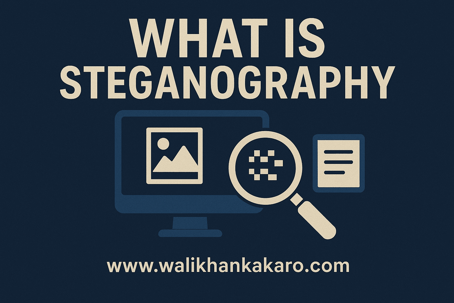 What is Steganography