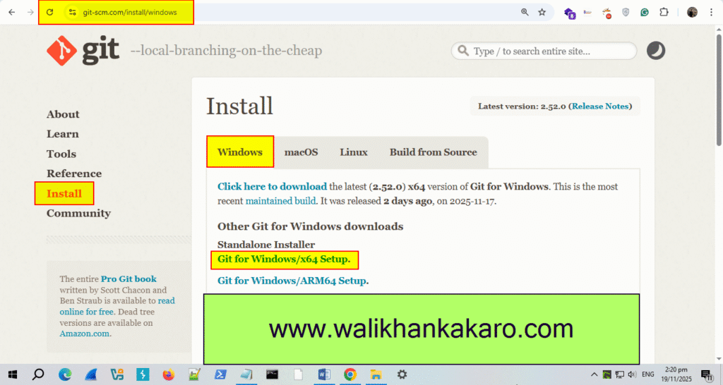 How to install Git on Windows 1