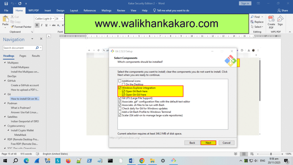 How to install Git on Windows 2