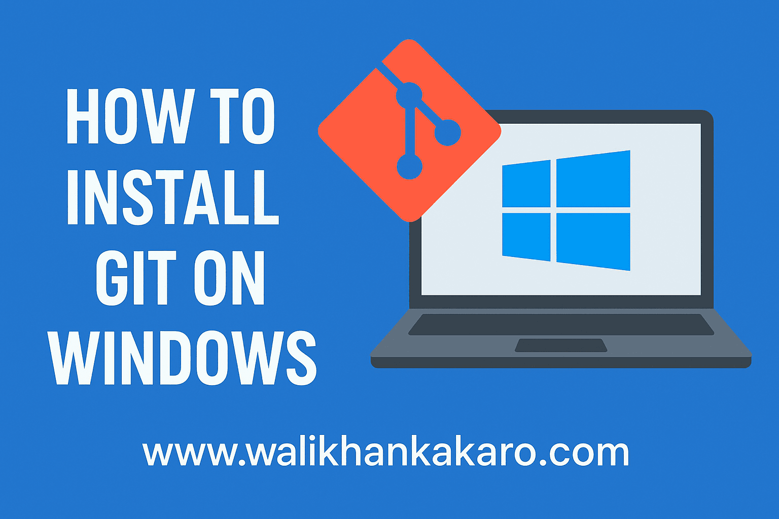 How to install Git on Windows