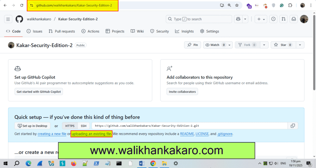 How to upload a PDF to GitHub 2