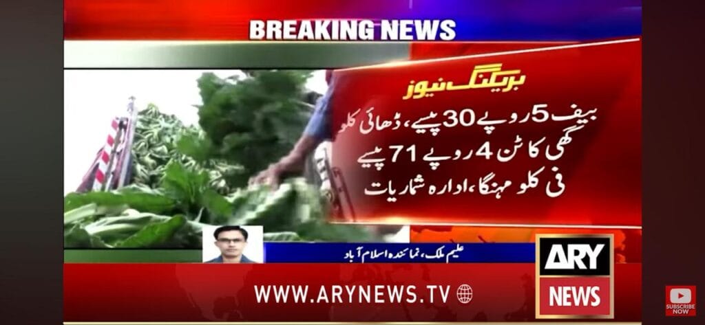 Inflation rate in Pakistan 2025 4
