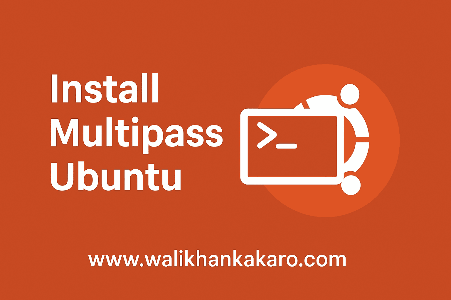 Install Multipass Ubuntu