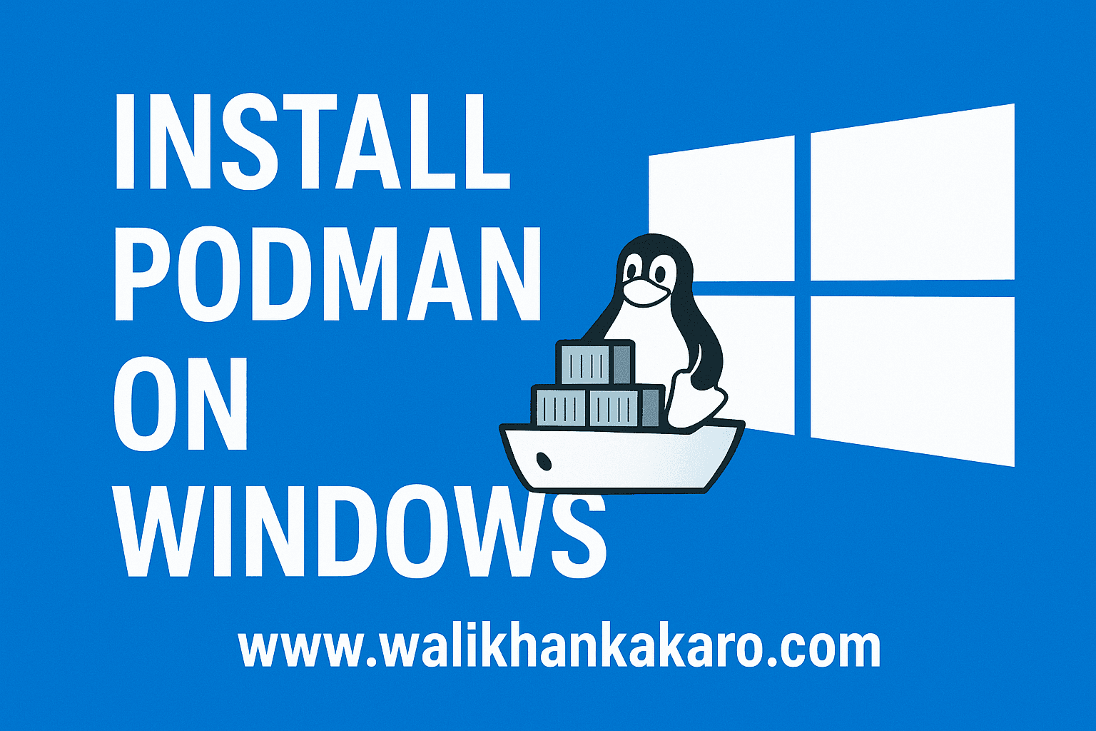 Install Podman on Windows
