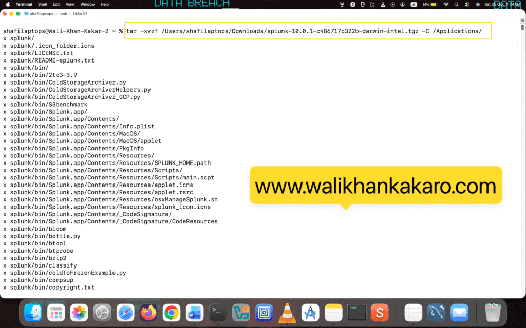 Splunk Mac 4 Splunk Mac 2