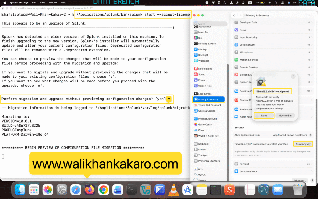 Splunk Mac 5 Splunk Mac 3