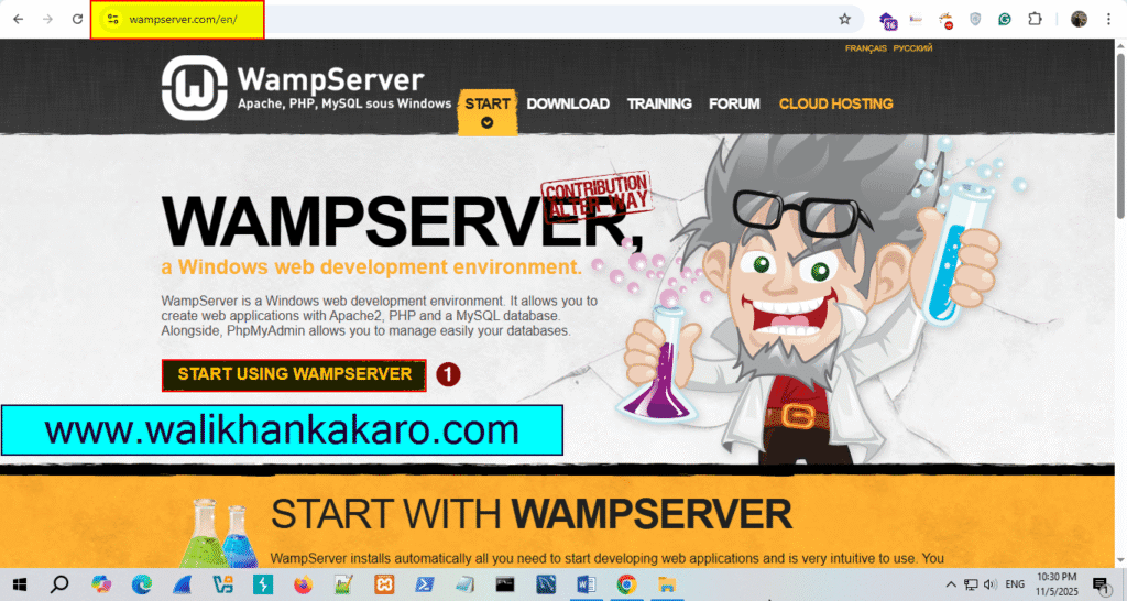 Install WampServer 1
