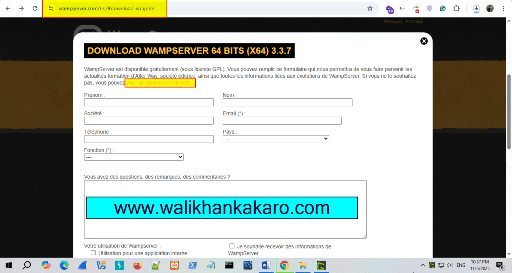 Install WampServer 3
