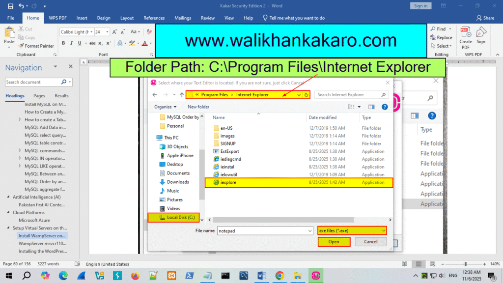 Install WampServer 6
