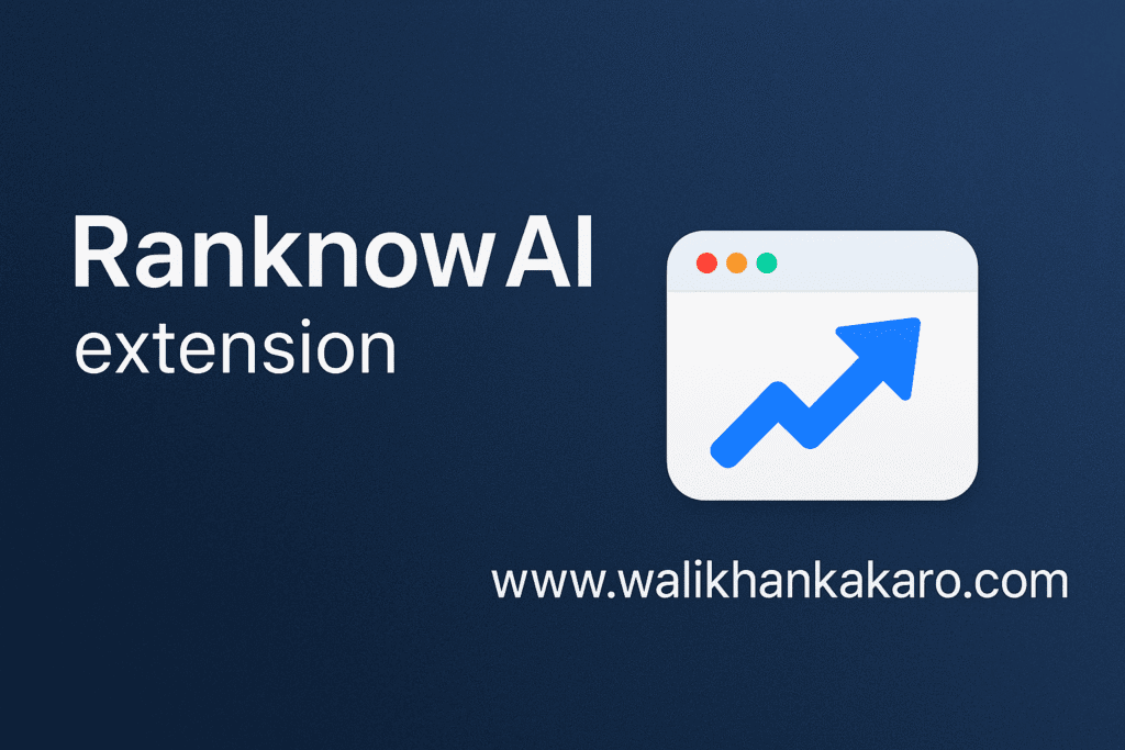 Ranknow AI extension