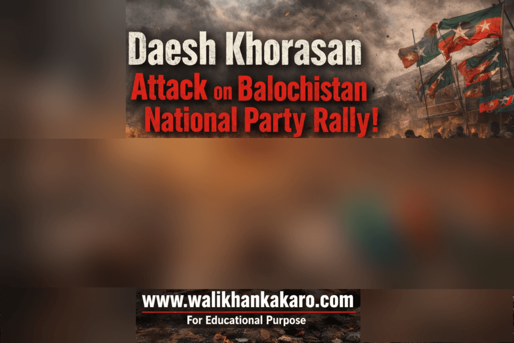 Daesh Khorasan attack on BNP rally