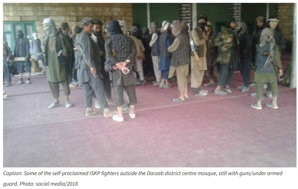Daesh Khorasan surrendered in Jawzjan Afghanistan