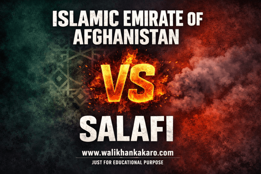 Islamic Emirate of Afghanistan VS Salafi