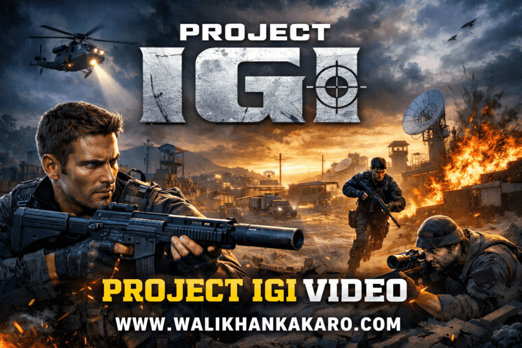 Project IGI video