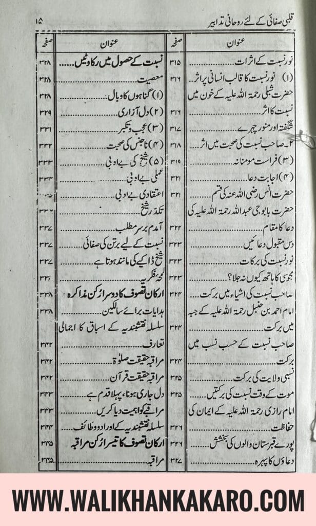 Qalbi Safai ke liye Roohani Tadabeer 3 Qalbi Safai ke liye Roohani Tadabeer 2