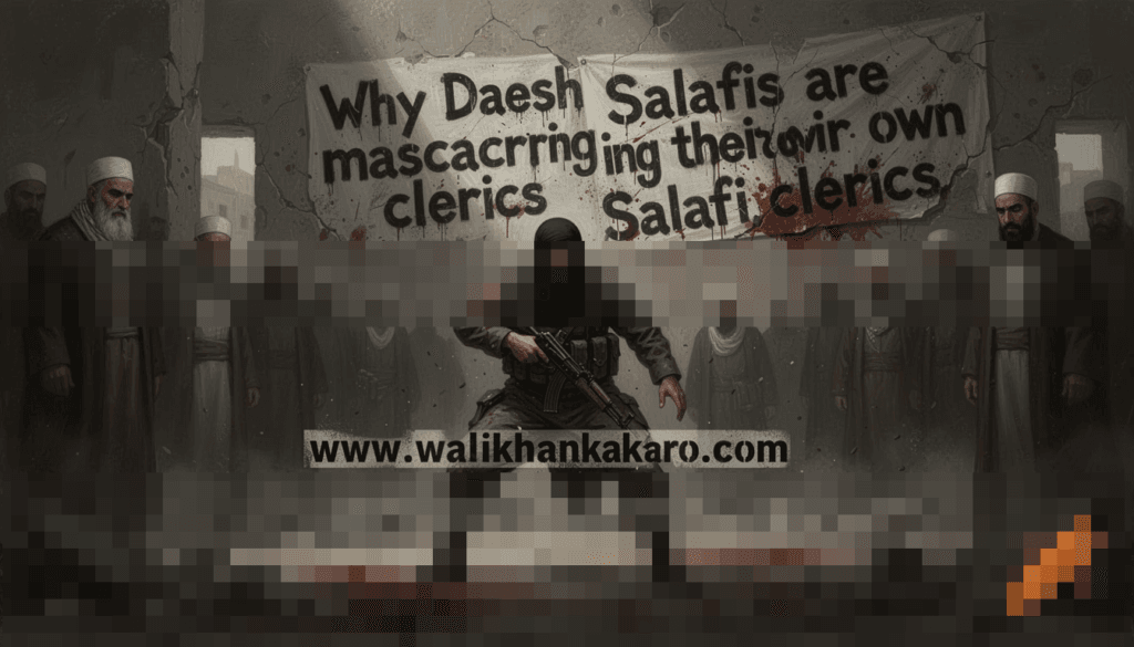 Why Daesh Salafis are massacring their own Salafi clerics