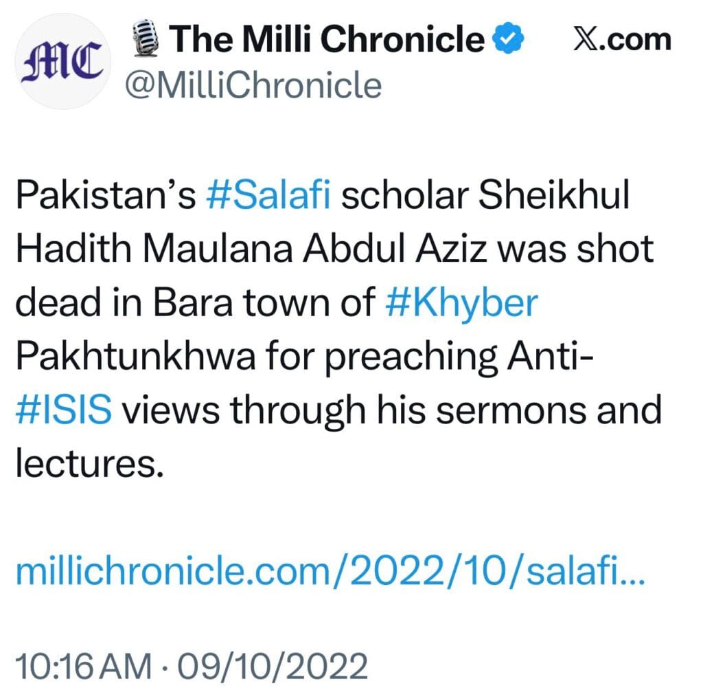 Why Daesh Salafis are massacring their own Salafi clerics 7