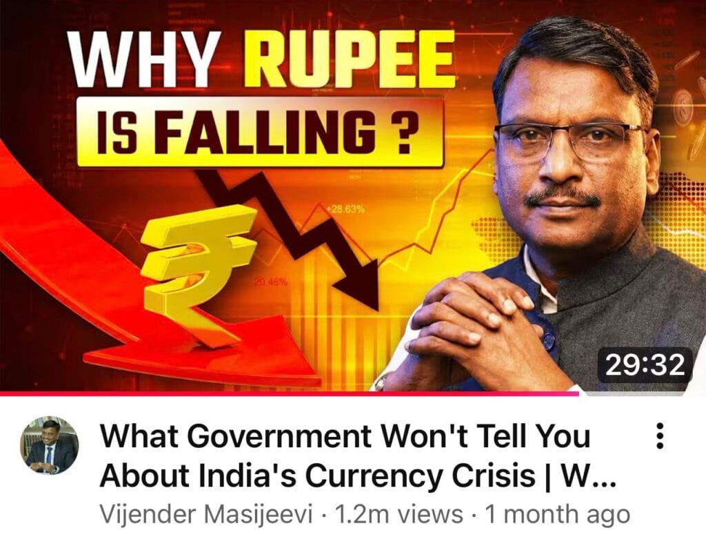 Why Indian currency is falling 1