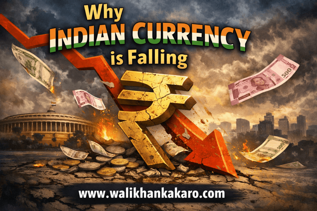 Why Indian currency is falling