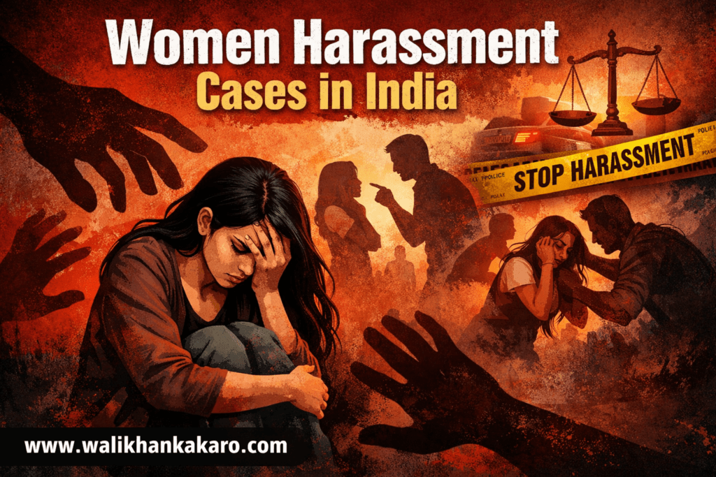 Women Harassment Cases in India