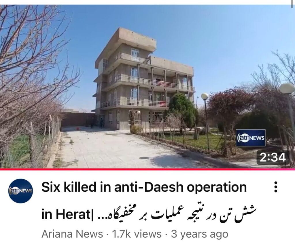 IEA killed Daesh Khorasan sleeper cells in Herat in 2023 1 IEA killed Daesh Khorasan sleeper cells in Herat in 2023 1