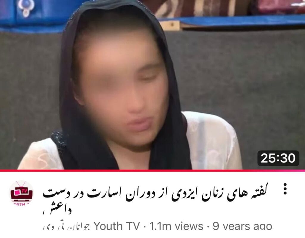 Yazidi women freed from Daesh 1