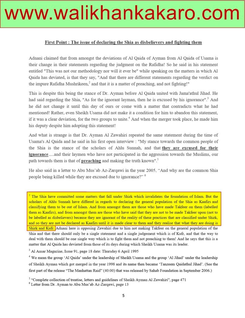 Are Shias infidels 1