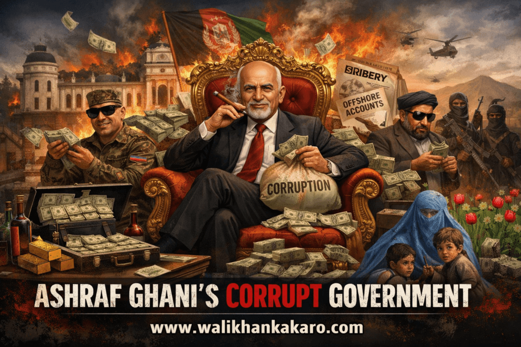 Ashraf Ghani corrupt government