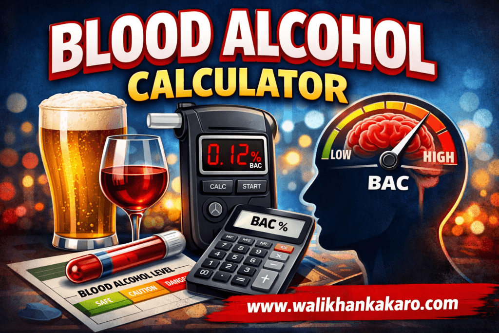 Blood Alcohol Calculator