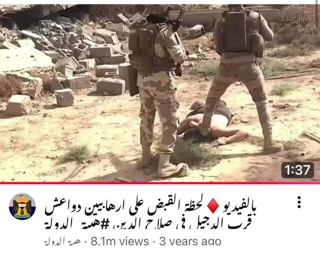 Daesh in Saladin Iraq 1