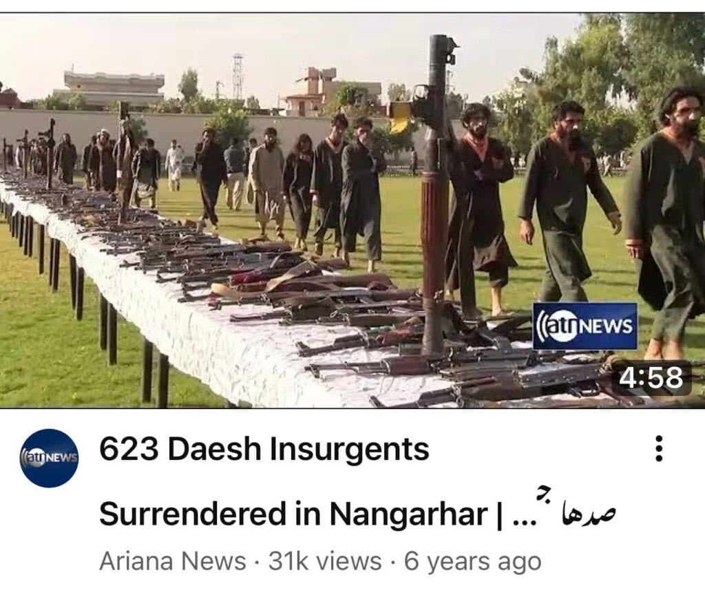 Daesh surrendered in Nangarhar in 2019 1 Daesh surrendered in Nangarhar in 2019 1