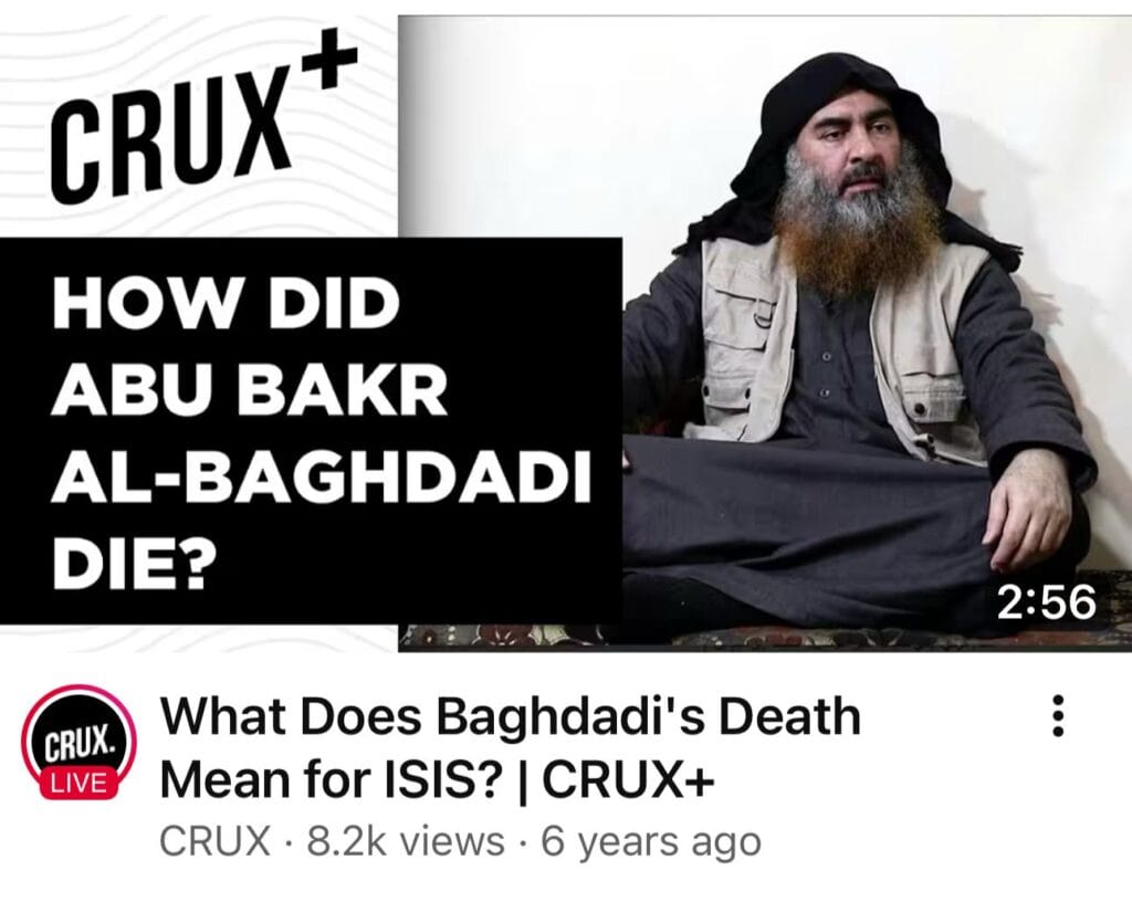 Death of Abu Bakr al Baghdadi 3 Death of Abu Bakr al Baghdadi 1