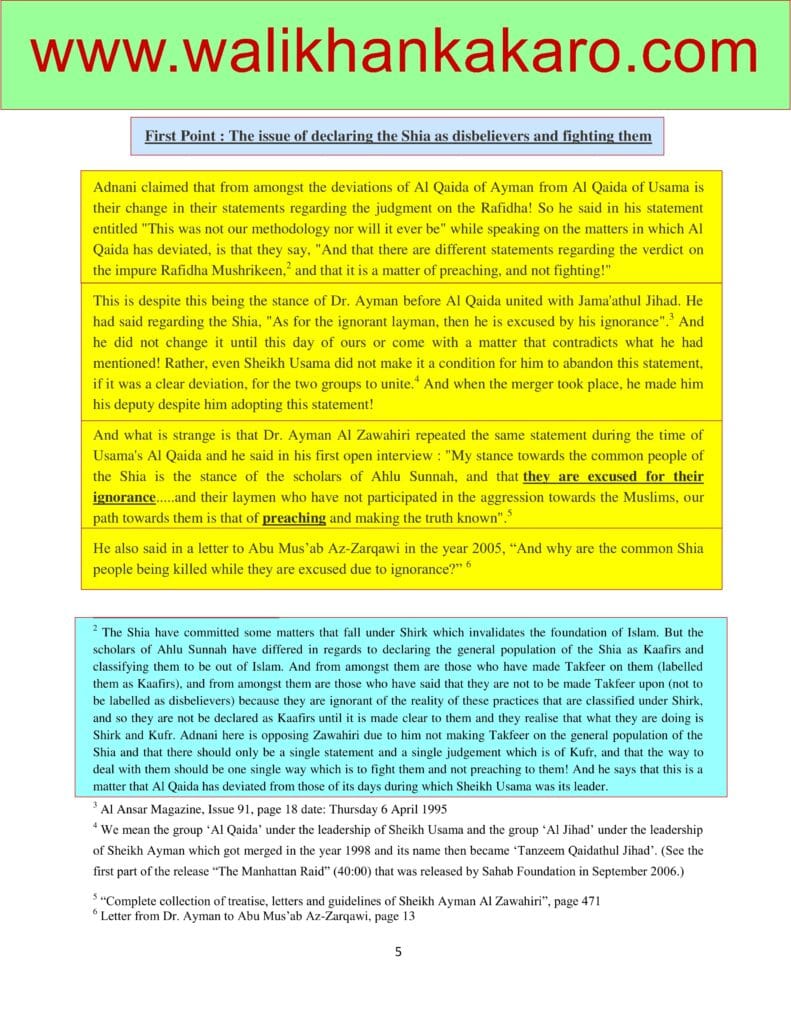 Methodological Difference between ISIS AND AL-QAEDA 1