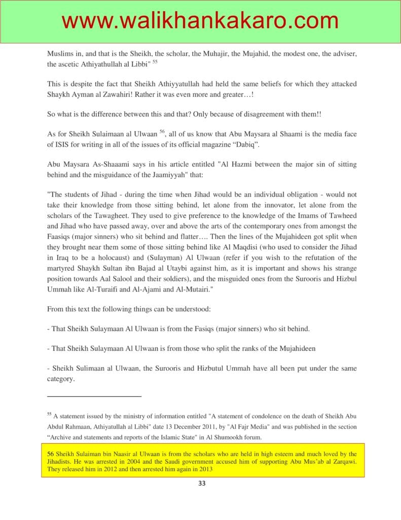 Methodological Difference between ISIS AND AL-QAEDA 10