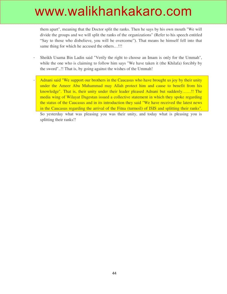 Methodological Difference between ISIS AND AL-QAEDA 15