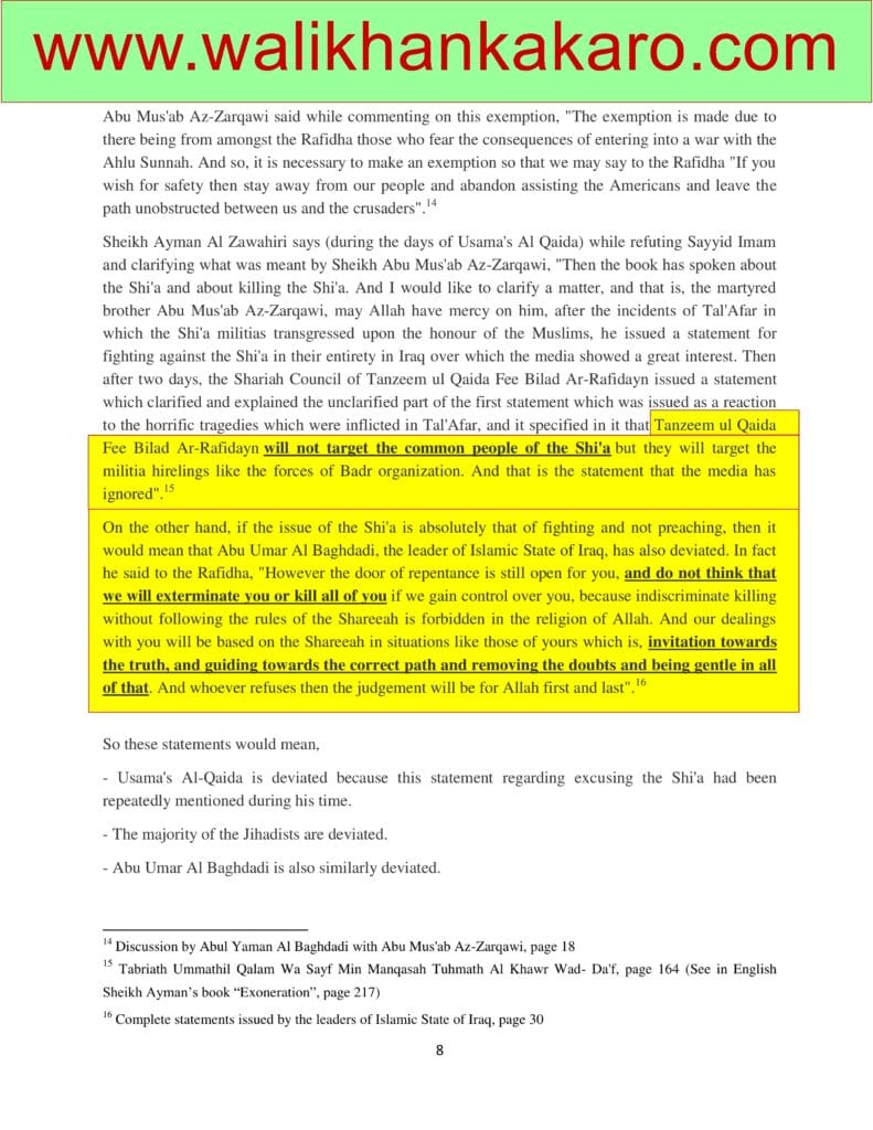 Methodological Difference between ISIS AND AL-QAEDA 4