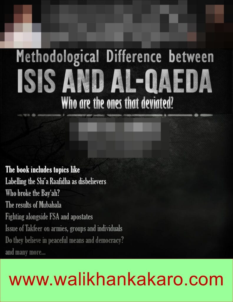 Methodological Difference between ISIS AND AL-QAEDA