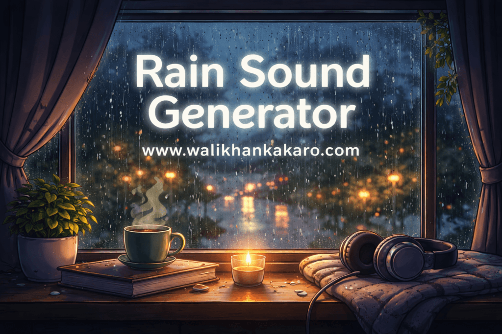 Rain Sound Generator
