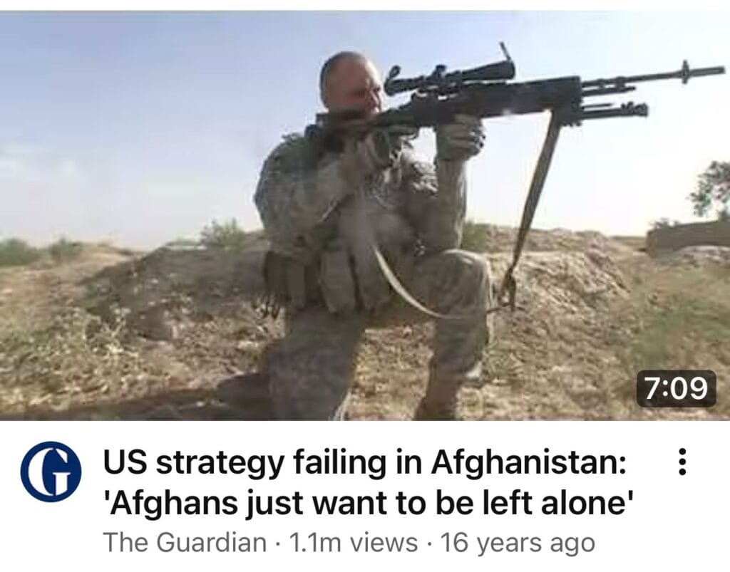 US operations in Afghanistan 1