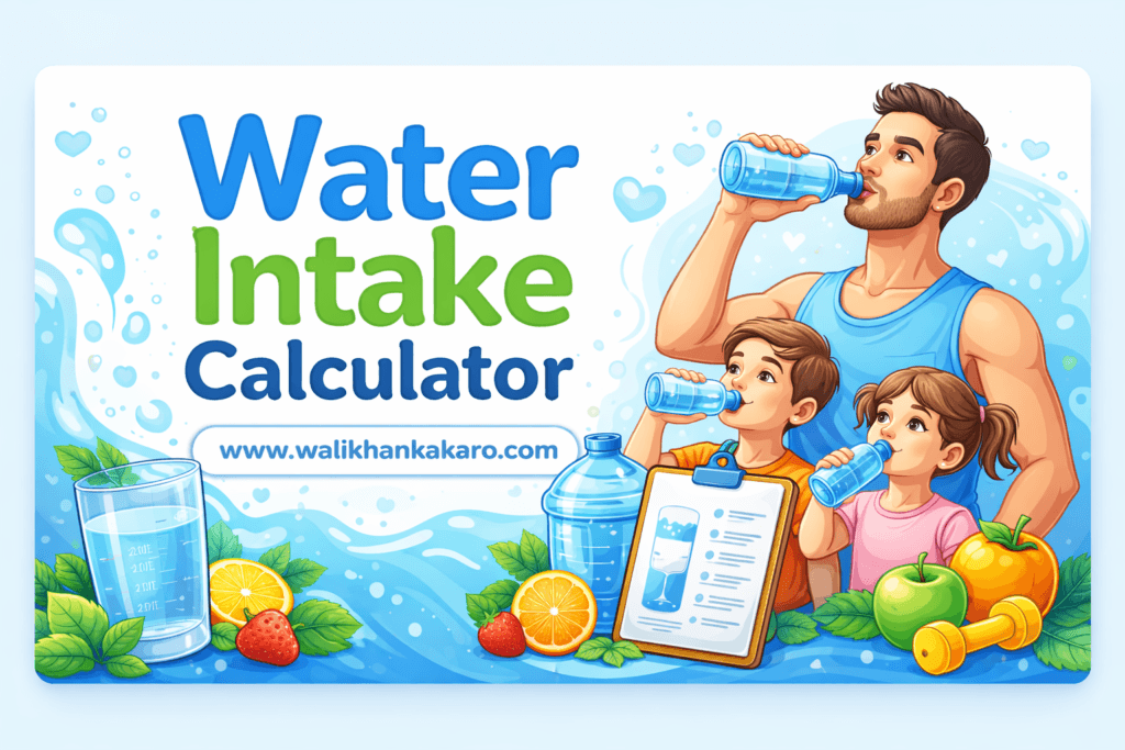 Water Intake Calculator
