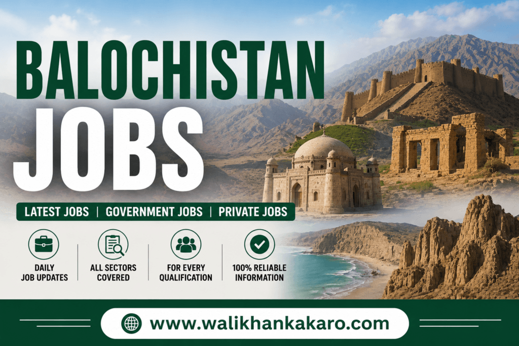 Balochistan jobs