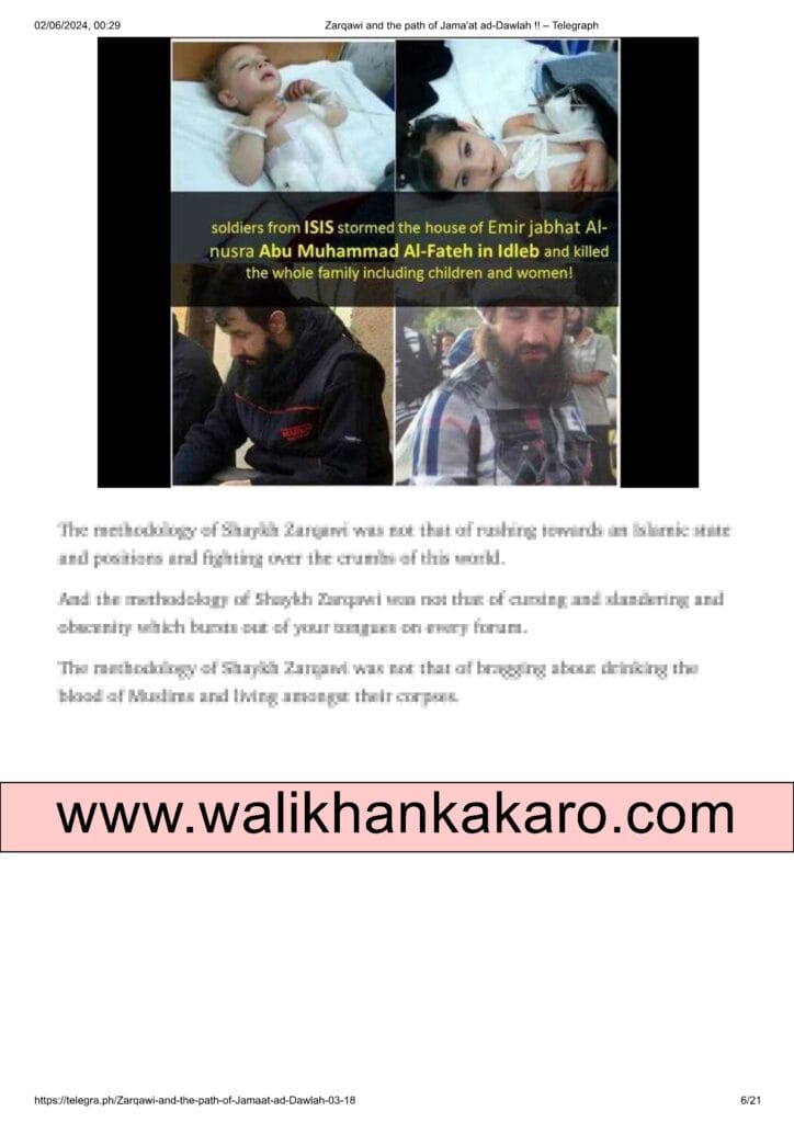Daesh killed Nusra Front leader Abu Muhammad al Fateh 1